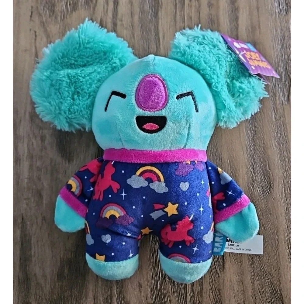 Bark Box Plush Dog Joey Jammies Kangaroo Crinkle Squeak Medium Large 50+ Pounds
